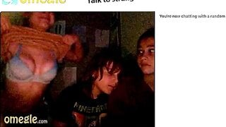 nice blue bra on omegle