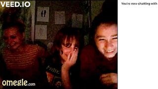 nice blue bra on omegle