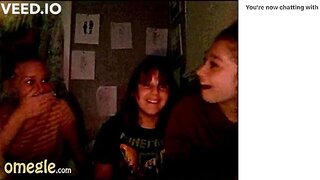 nice blue bra on omegle