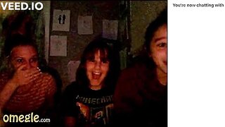 nice blue bra on omegle