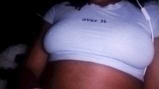 18yo shows her beautiful tits on omegle