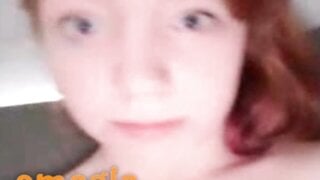 Redhead college girl omegle