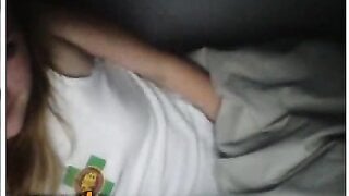 Horny Teen bates on Omegle