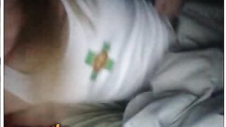 Horny Teen bates on Omegle