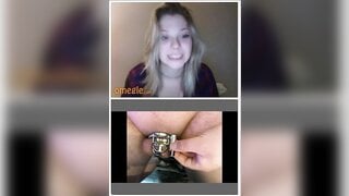 Beautiful Goddess Humiliates Me In Chastity Cage