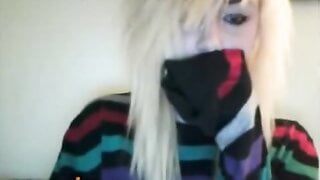 Hot Emo Plays Omegle Game