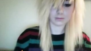 Hot Emo Plays Omegle Game