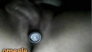 Omegle Girl Cums