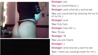 18 Year Old Finds Love On Omegle, Shows All