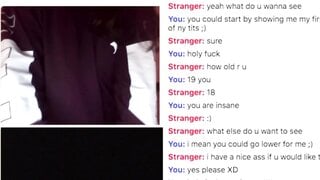 18 Year Old Finds Love On Omegle, Shows All