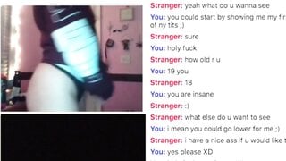 18 Year Old Finds Love On Omegle, Shows All