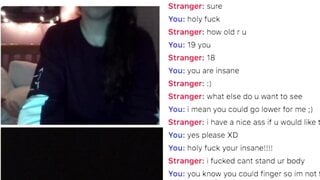 18 Year Old Finds Love On Omegle, Shows All