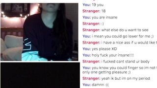 18 Year Old Finds Love On Omegle, Shows All