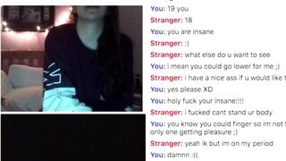 18 Year Old Finds Love On Omegle, Shows All