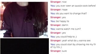 18 Year Old Finds Love On Omegle, Shows All