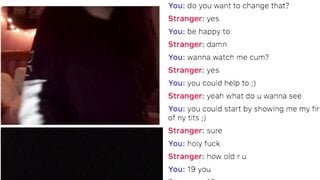 18 Year Old Finds Love On Omegle, Shows All