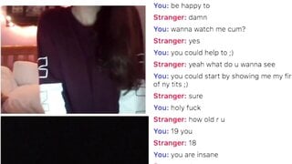 18 Year Old Finds Love On Omegle, Shows All