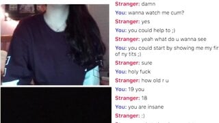 18 Year Old Finds Love On Omegle, Shows All