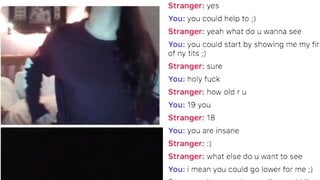 18 Year Old Finds Love On Omegle, Shows All