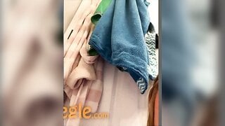 Horny girl showing full body