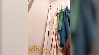 Horny girl showing full body