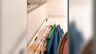 Horny girl showing full body