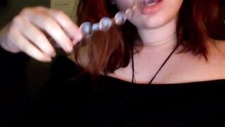 Omegle Slut With Anal Beads