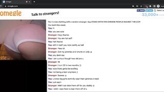 Omegle Latina In Jammies In Bed