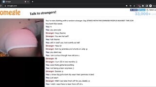 Omegle Latina In Jammies In Bed