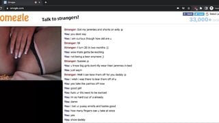 Omegle Latina In Jammies In Bed