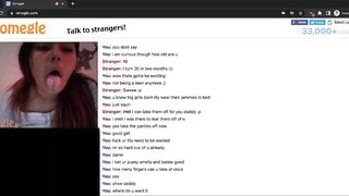 Omegle Latina In Jammies In Bed