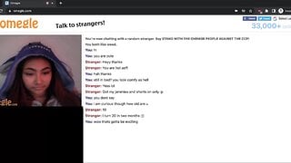 Omegle Latina In Jammies In Bed