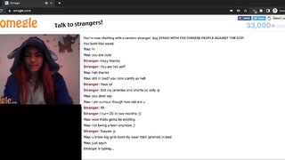Omegle Latina In Jammies In Bed