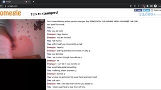 Omegle Latina In Jammies In Bed