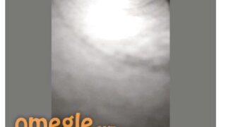 Omegle slut showing tits