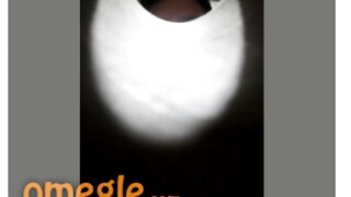Omegle slut showing tits
