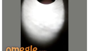 Omegle slut showing tits