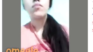 mexicana se calienta en omegle