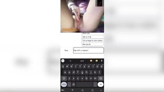 Teen Cum For Hugh Cock ! Horny 19yr old girl