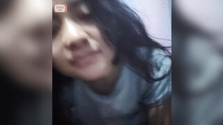 Virgin girl showing her boobs and pussy