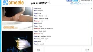 Omegle RobeMan Cum 4 (Listen To Her Cum With Me)