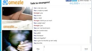 Omegle RobeMan Cum 4 (Listen To Her Cum With Me)