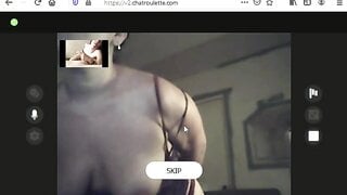 black whore on chatroulette