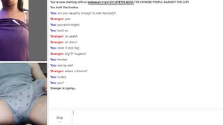 Indian girl shows off