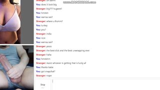 Indian girl shows off