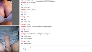 Indian girl shows off