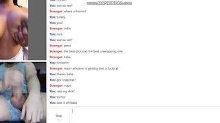 Indian girl shows off