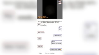 Omegle Tease Pussy/Tits