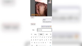 Omegle Tease Pussy/Tits