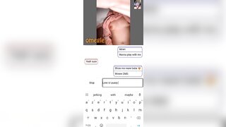 Omegle Tease Pussy/Tits
